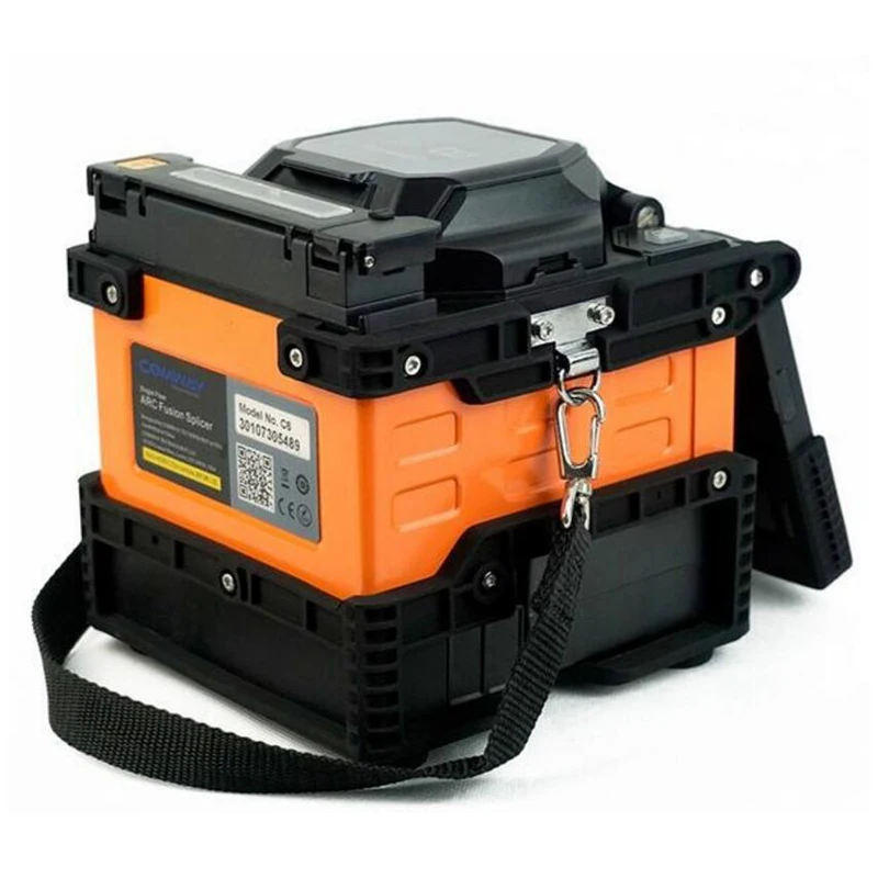 Multi-language Comway C6 optical fusion splicer fiber endface melter 2 in 1 High precision alignment PAS ARC Splicing machine