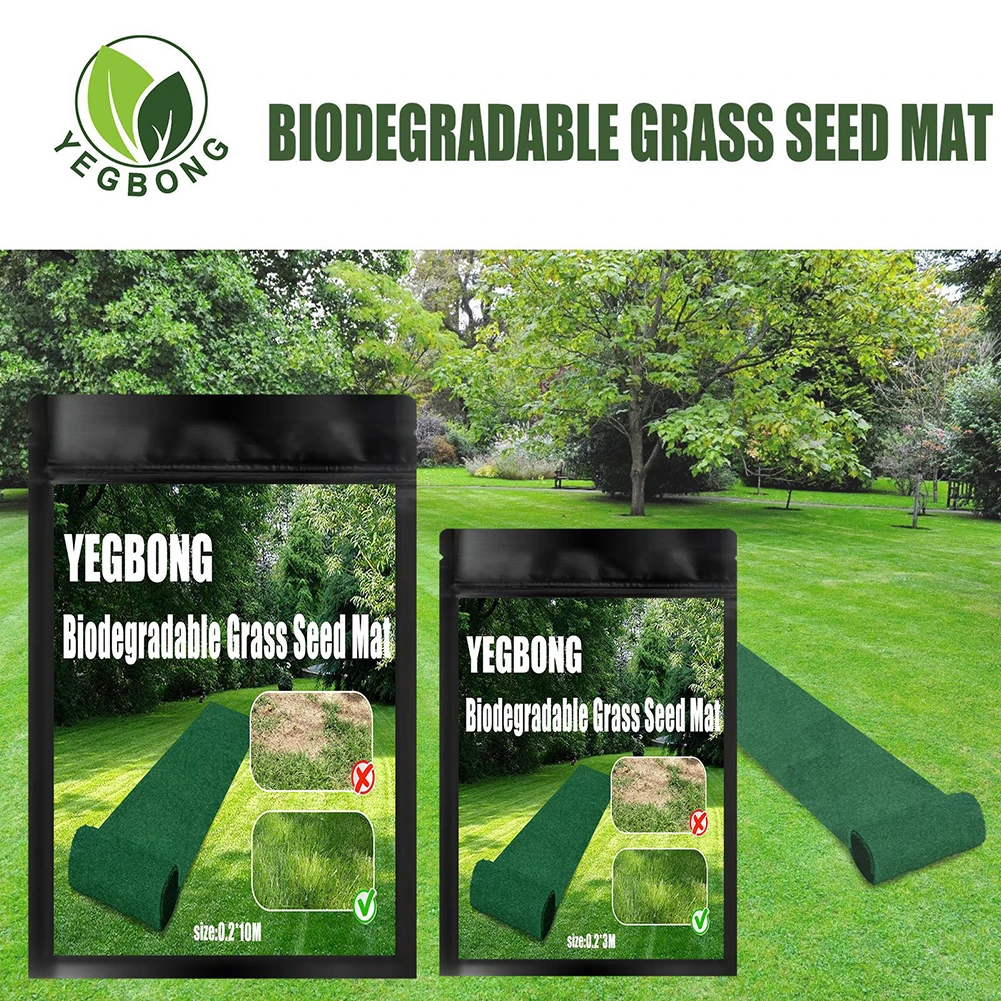 

Biodegradable Plant Seeds Growth Mat Protecting Bud Pad Garden Supplies