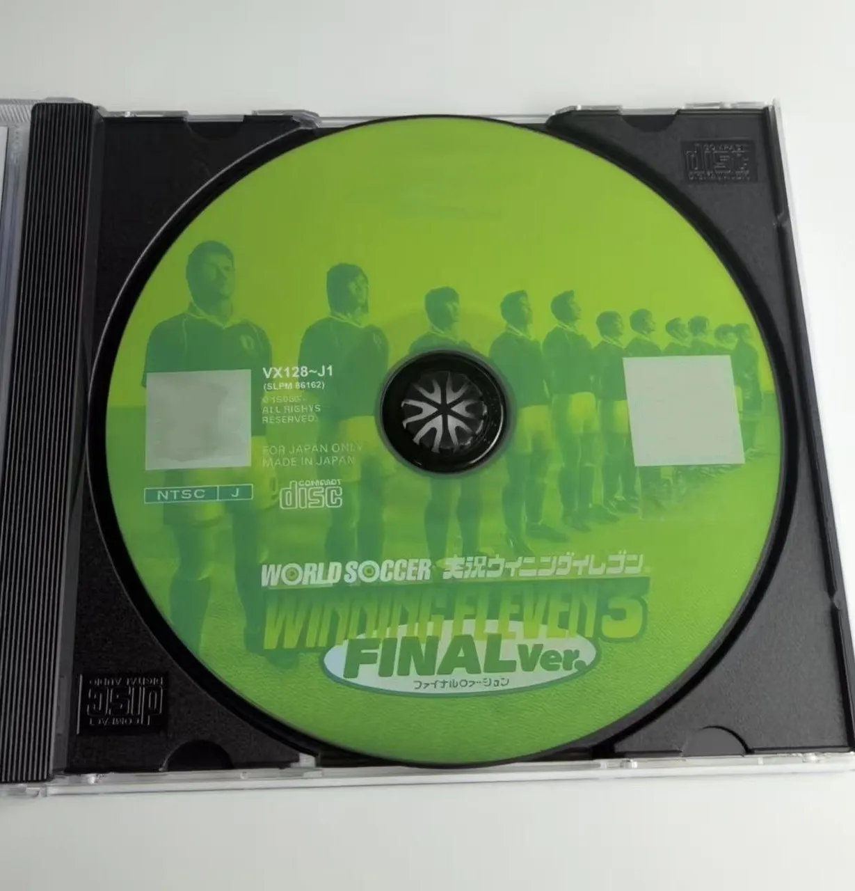 Фото Высококачественный репродукционный диск для PS1: World Soccer Jikkyou Winning Eleven 3 Final Ver (JP-версия с вибрацией, без инструкции) №4