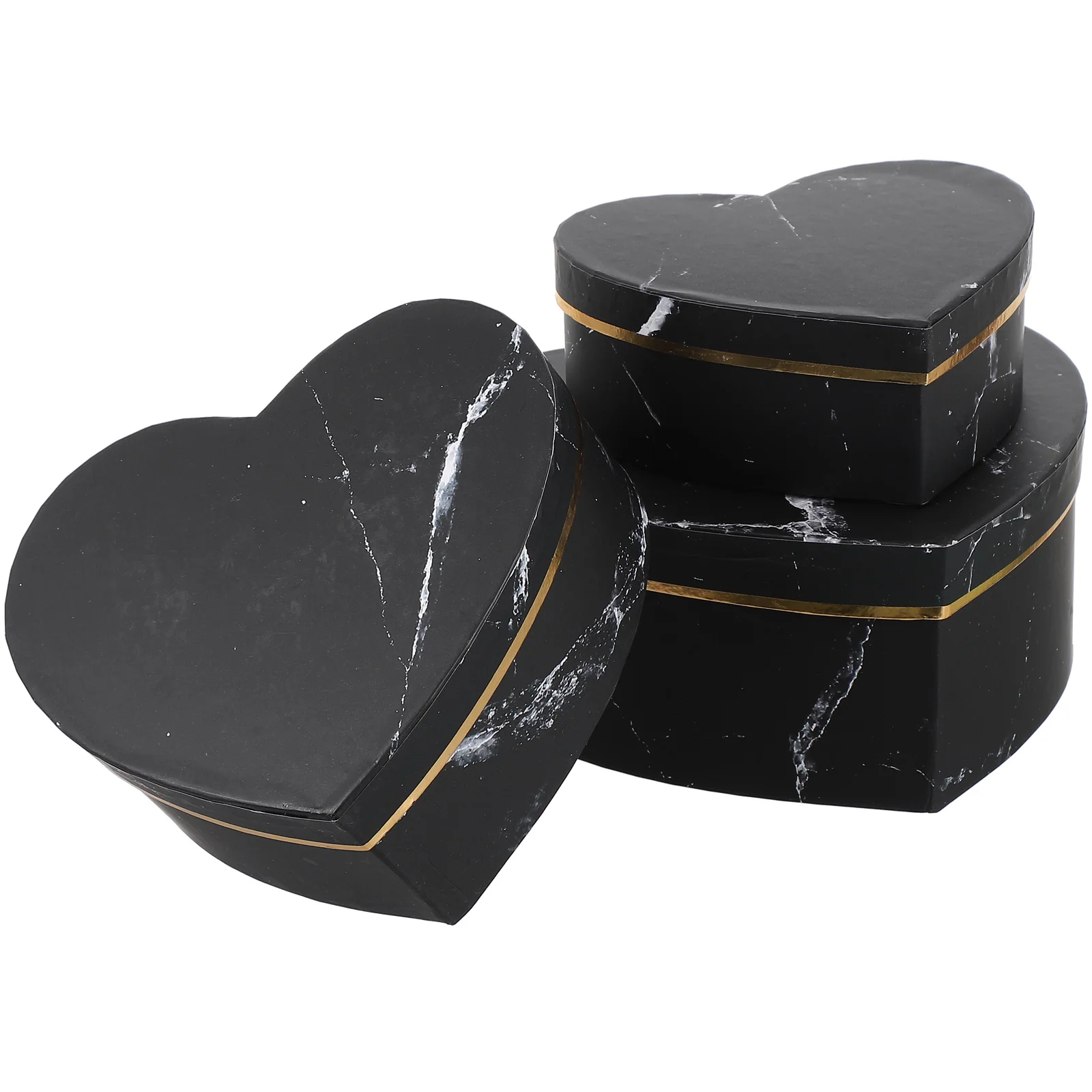 

Boxes Box Gift Heart Flower Shaped Flowers Ring Storage Cases Favor Jewelry Clear Treat Wedding Paper Arrangements Present Shape