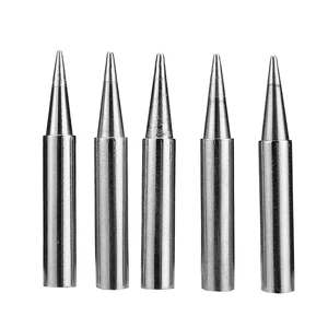 Сменные наконечники для паяльника 900M-T-B, бессвинцовые насадки для паяльника, ремонтная станция, 5 шт.компл.