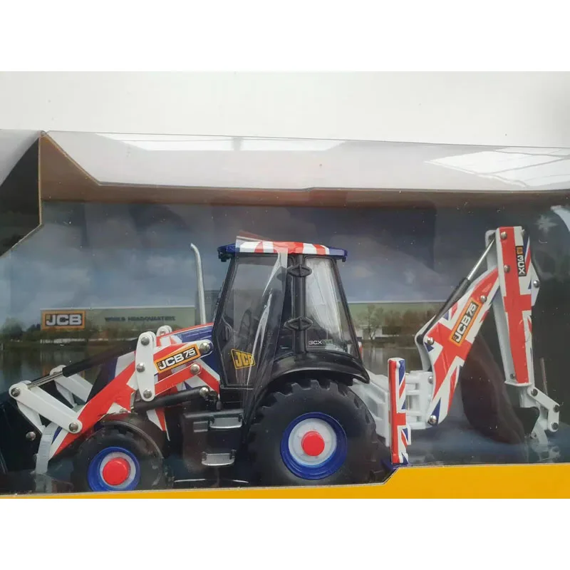 Экскаватор-погрузчик JCB 3CX грузоподъемность до 75 лет игрушка LMT 1:32 290591