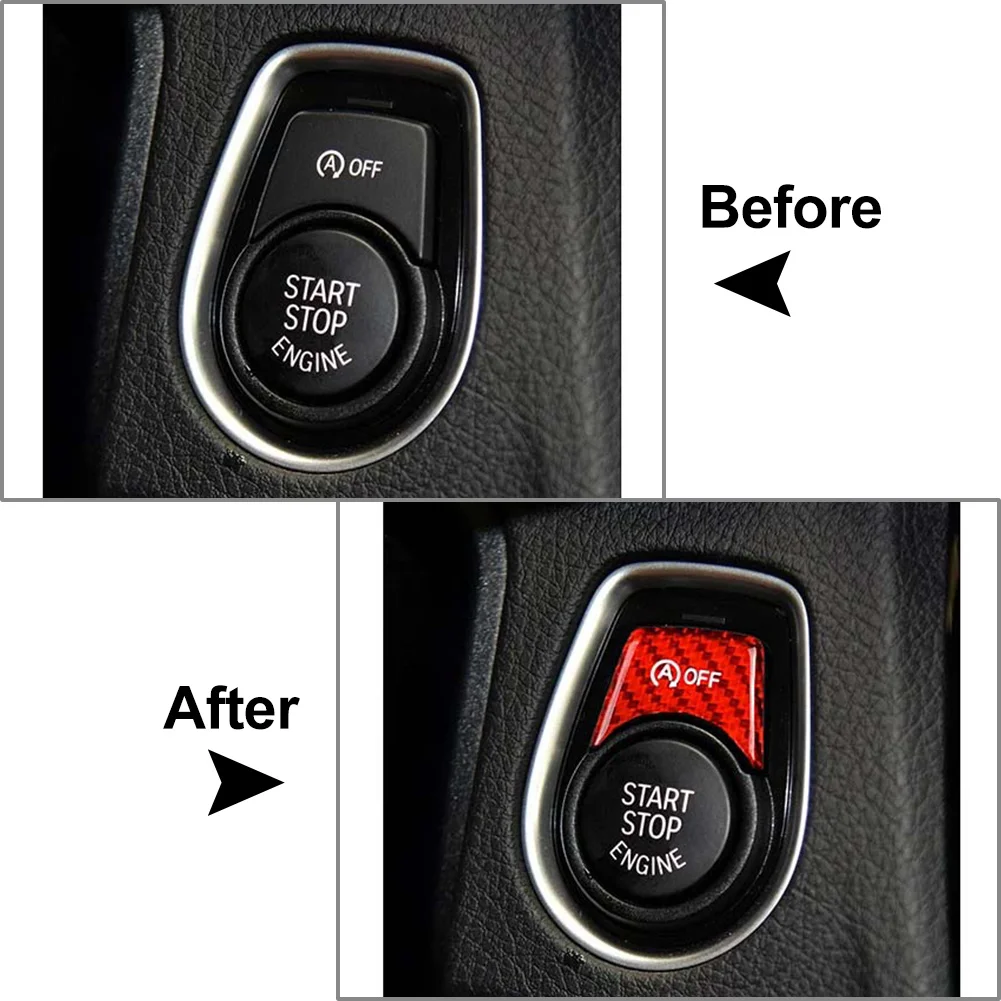 Крышка кнопки запуска двигателя автомобиля для BMW F20 F21 F22 F23 F30 F31 F32 F33 M2 F87 M3 F80 M4 F82 F83