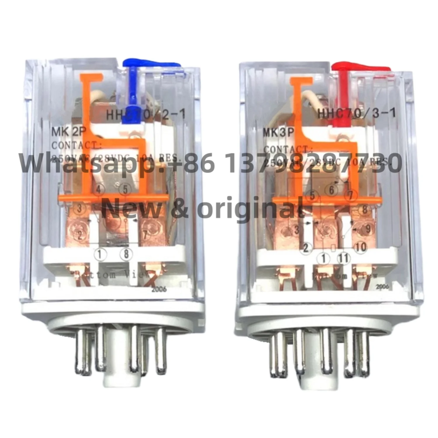 Электронное реле HHC70B-2Z (MK2P) HHC70B-3Z (MK3P) AC220V DC24V DC12V