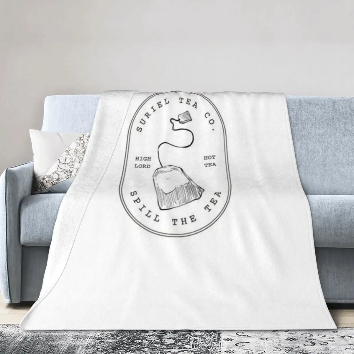 Ультрамягкое одеяло из микрофлиса Suriel Tea Co