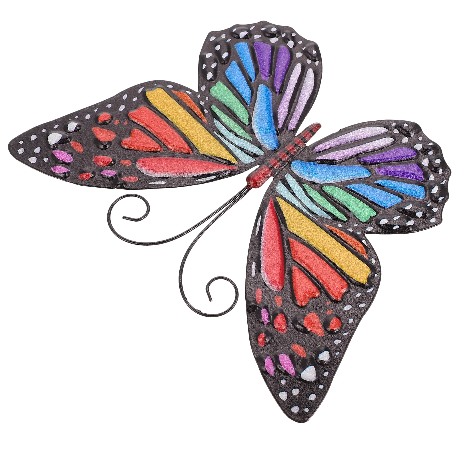 

1Pc Iron Art Wall Sculpture Butterflies for Home Living Room Outdoor Garden