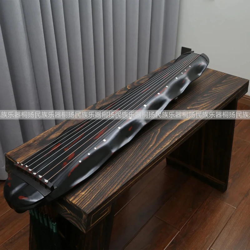 Guqin наколенник Qin портативный ручной работы семь струн старая рубашка дерево Tongmu