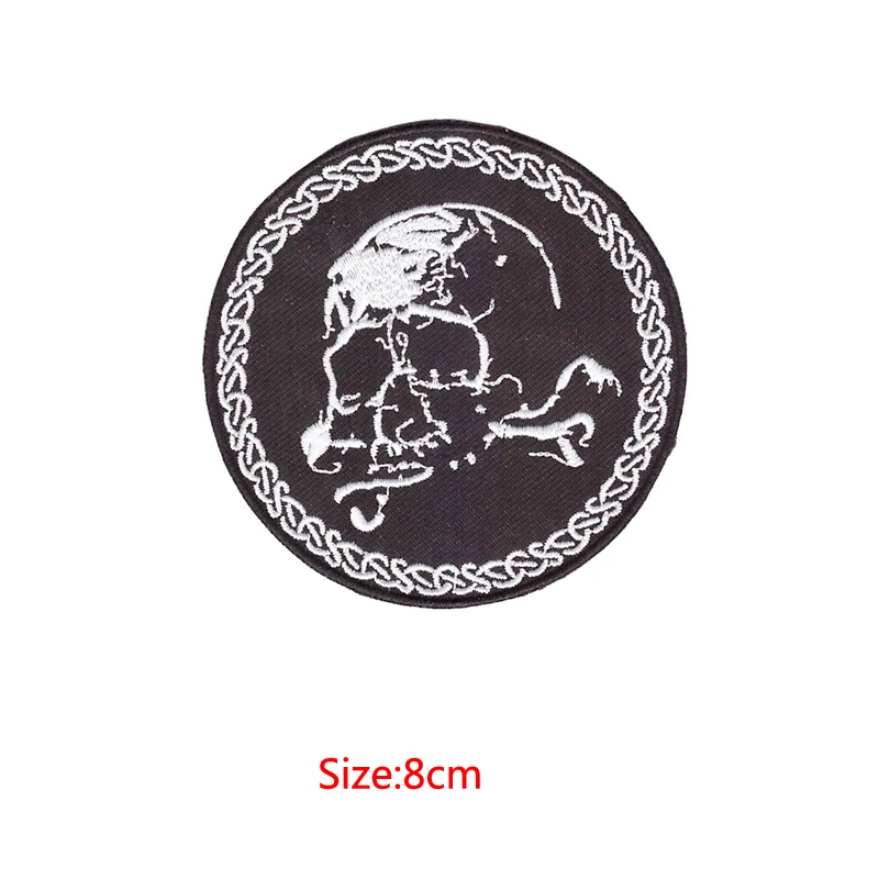 Новинка 2017 сказочный эльф в стиле панк Байкерский вышитый синель с рисунком | Дом