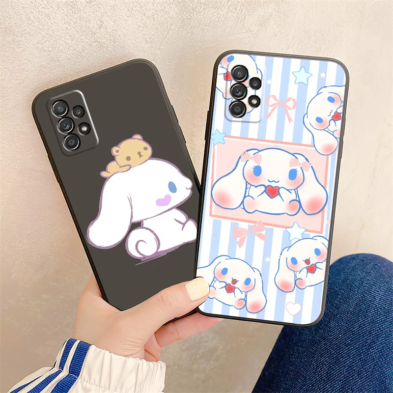

Kuromi Hello Kitty Cute Phone Cases For Samsung Galaxy S20 FE S20 Lite S8 Plus S9 Plus S10 S10E S10 Lite M11 M12 Cases