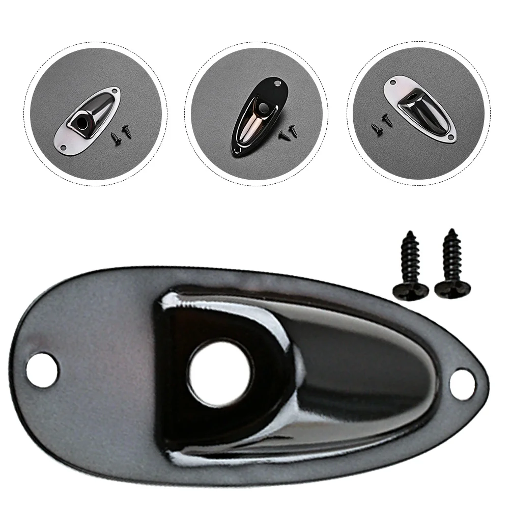 

1 Set of Practical Guitar Part Sturdy Guitar Jack Convenient Output Guitar Replacement Compatible for Fender