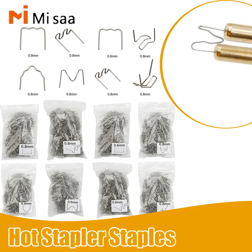 0 6/0 8 мм Горячий степлер скобы для автомобильного бампера пластиковый сварочный