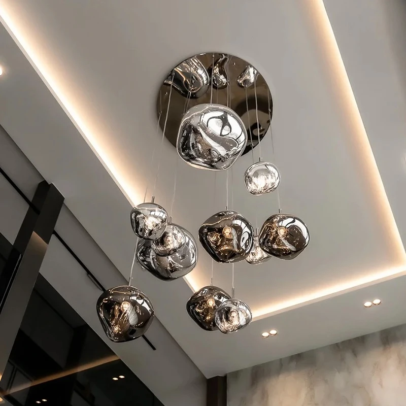 Nordic LED Pendant Lamp Home Decor Item Ceiling Modern Light Bedroom Living Room Dining Lighting Staircase