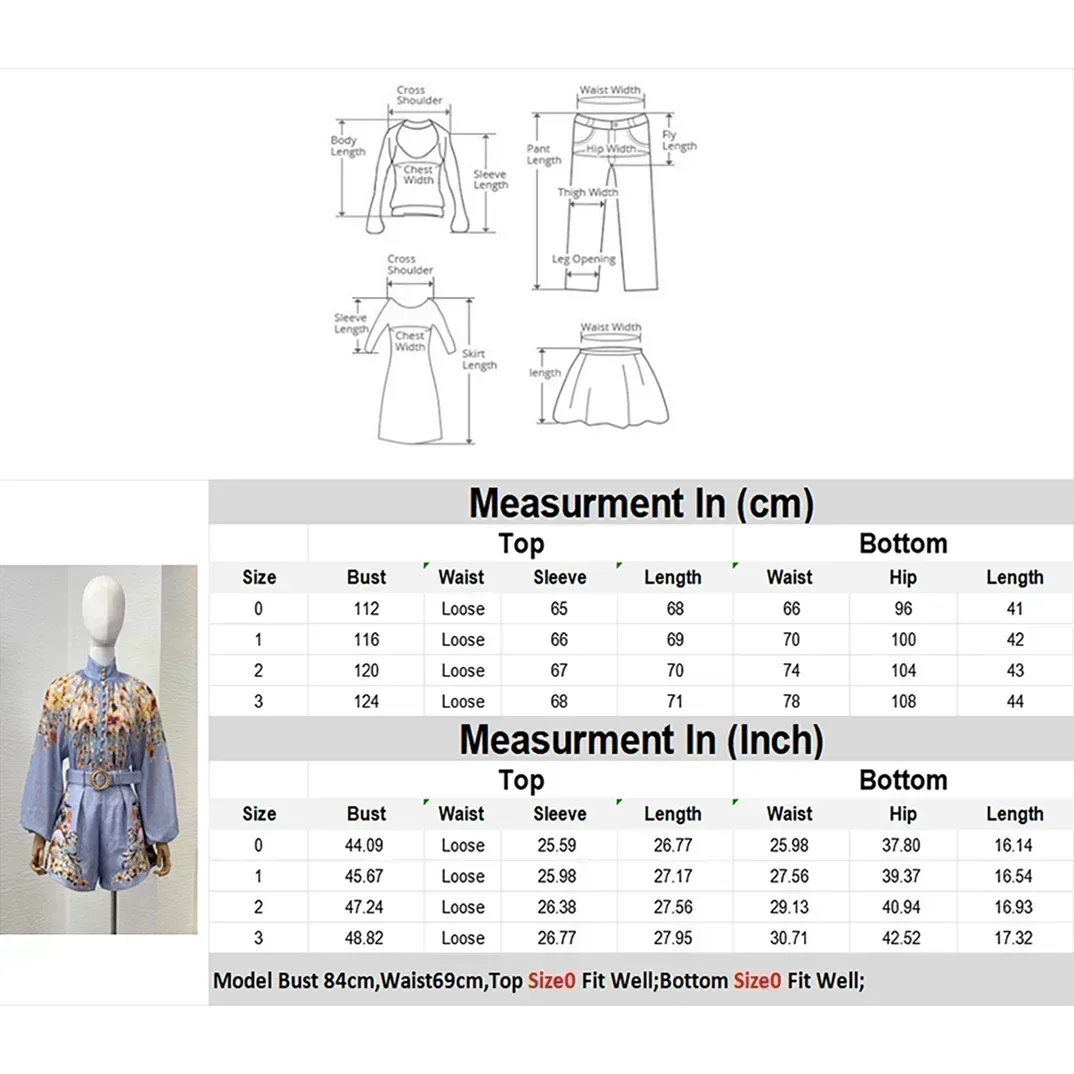 Новый синий пальмовый цветочный принт винтажная блузка с рукавами-фонариками и