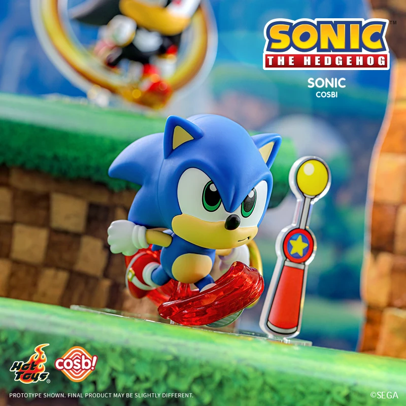 Фото Оригинальная фигурка Sonic Blind Box, мини-кукла, Коллекционная модель, настольный дисплей, аниме-статуя, подарок №3