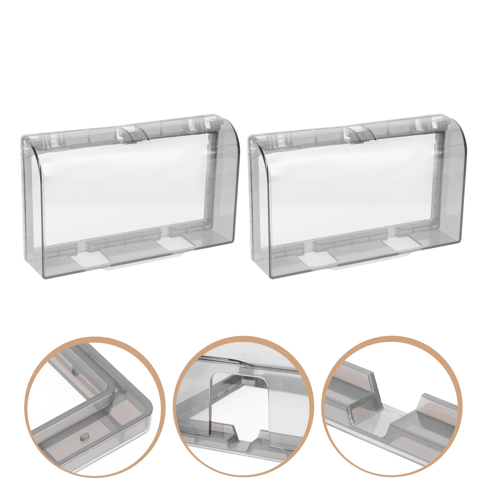 

Cover Outlet Switch Box Socket Covers Wall Electrical Protector Power Safety Guard Plug Adapter Italy Outdoor Light Waterproof