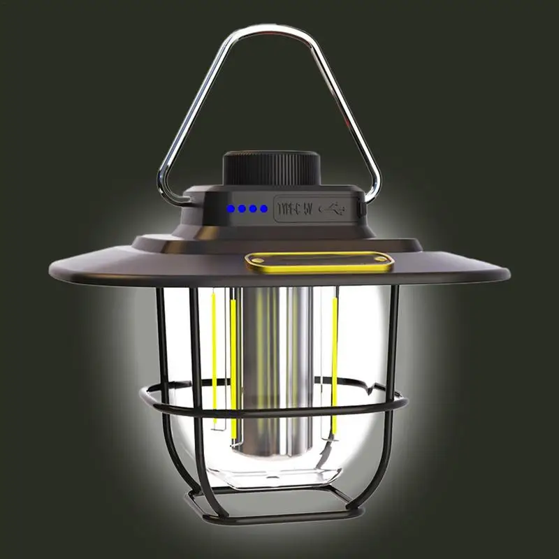 

Портативный уличный Керосиновый Фонарь в стиле ретро, лампа без дистанционного управления, светодиодный светильник с динамическим пламенем и питанием от батареи