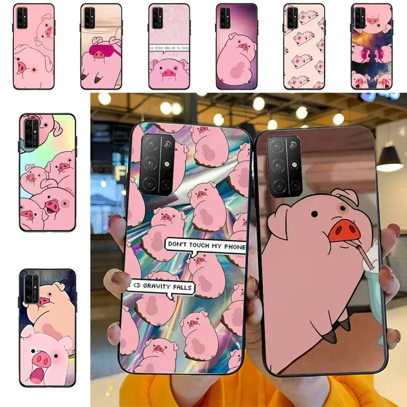 

Disney Gravity Falls Pig Phone Case For Huawei Honor 10Lite 10i 20 8x 10 Funda for Honor9lite 9xpro Coque