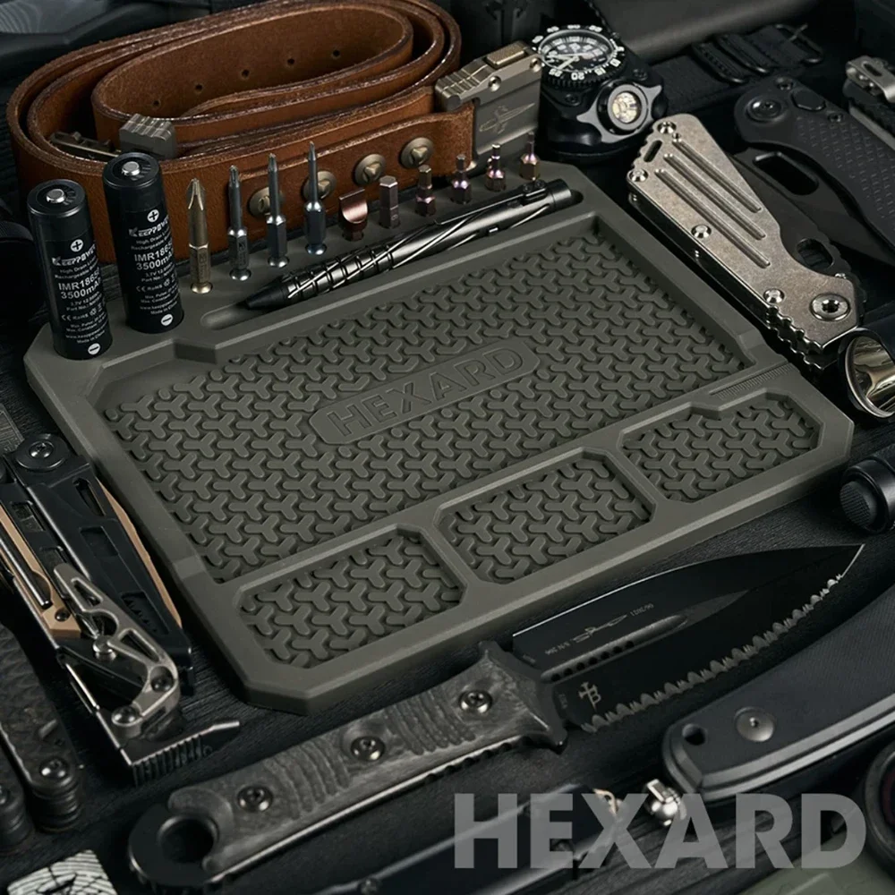 

PW02 коврик для ремонта личной работы, коврик для рабочей платформы для улицы, EDC, нож, фонарик, подарок для человека