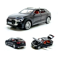 high simulation 132 audi q8 with sound light pull back alloy toy car model toys for children gifts free shipping