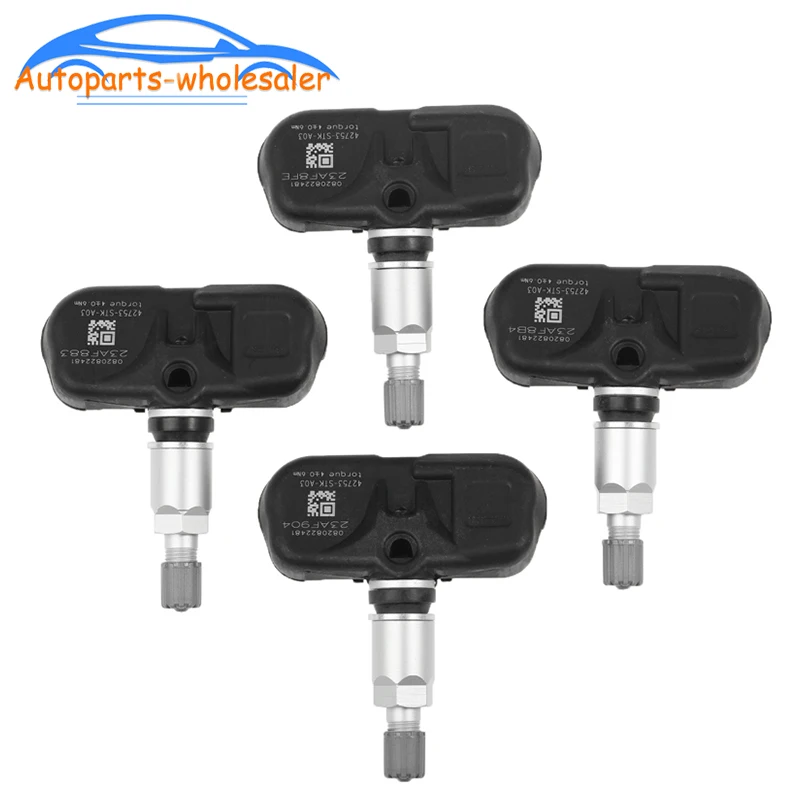 Датчик контроля давления в шинах Acura MDX, 4 шт., для Honda Pilot 07-15, TPMS, 42753-STK-A03, 42753STKA03 PMV-107G 42753-STK-A04