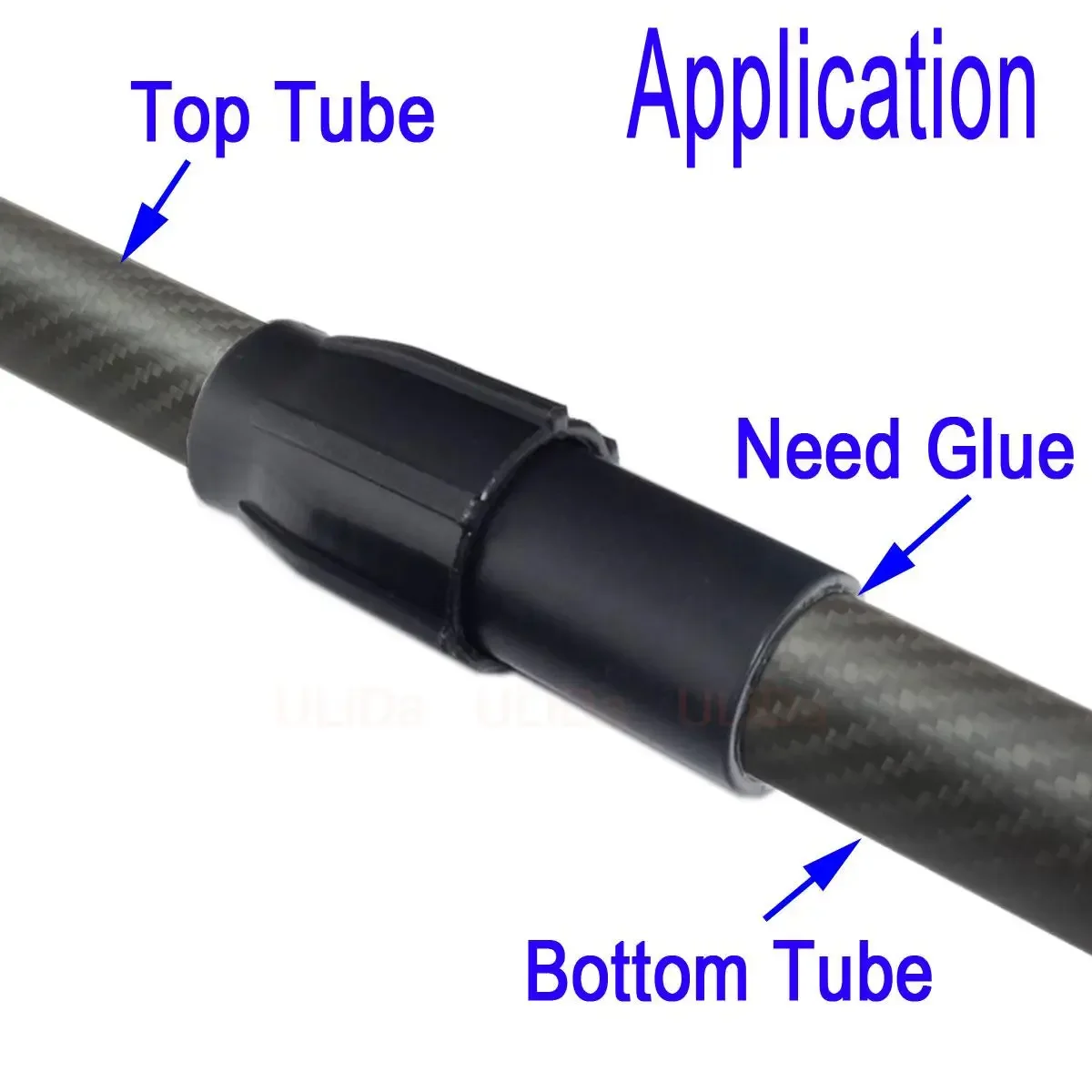 2 шт. разъем для удлинителя из углеродного волокна 19/22/28