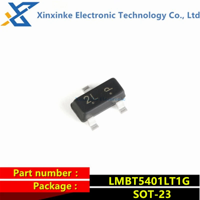 

100PCS LMBT5401LT1G 2L SOT-23 150V 500mA SMD Transistor