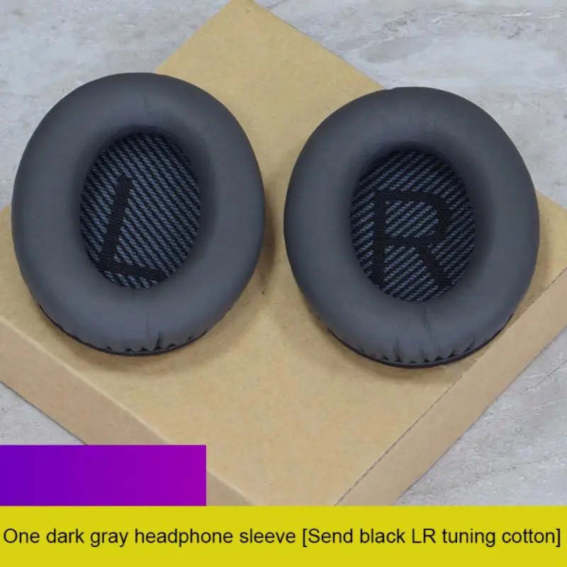 

Leather Enhanced Sound Headphone Earpads Earpads Cushion Ear Cushion Replacement Earmuff For Quietcomfort Qc 2 15 25 35