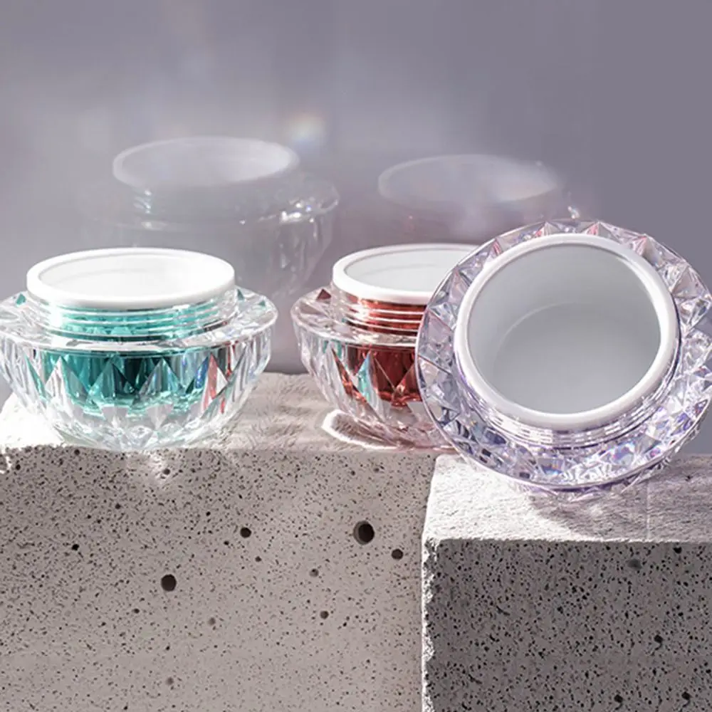 Роскошные блестящие флаконы для женского лица 50 г лосьона маска пустые