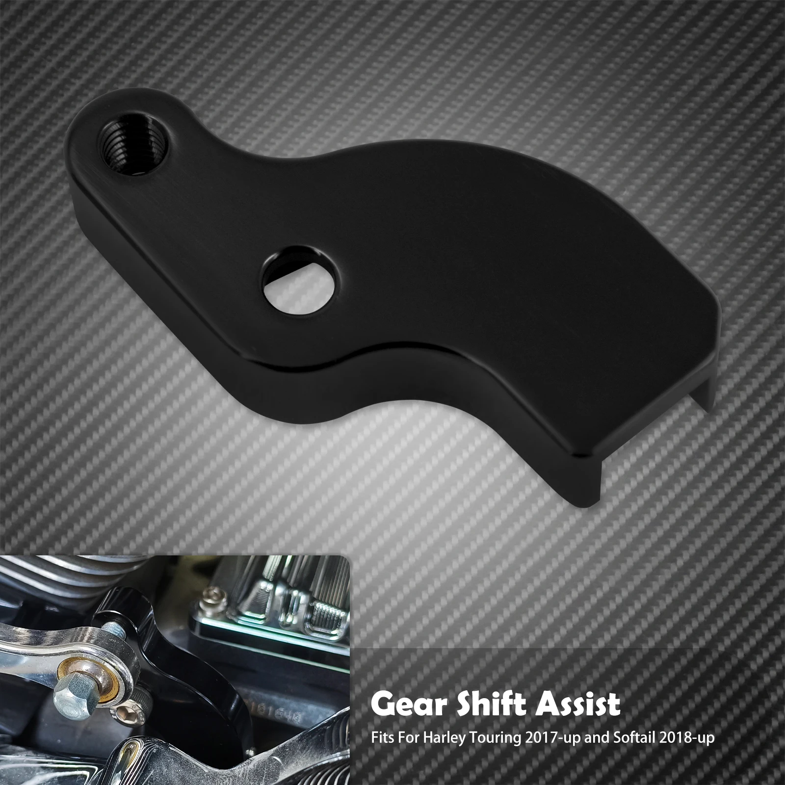 

Мотоциклетный усилитель переключения передач, алюминий для Harley Softail 18-UP Breakout Touring 2017-UP Street Road Glide