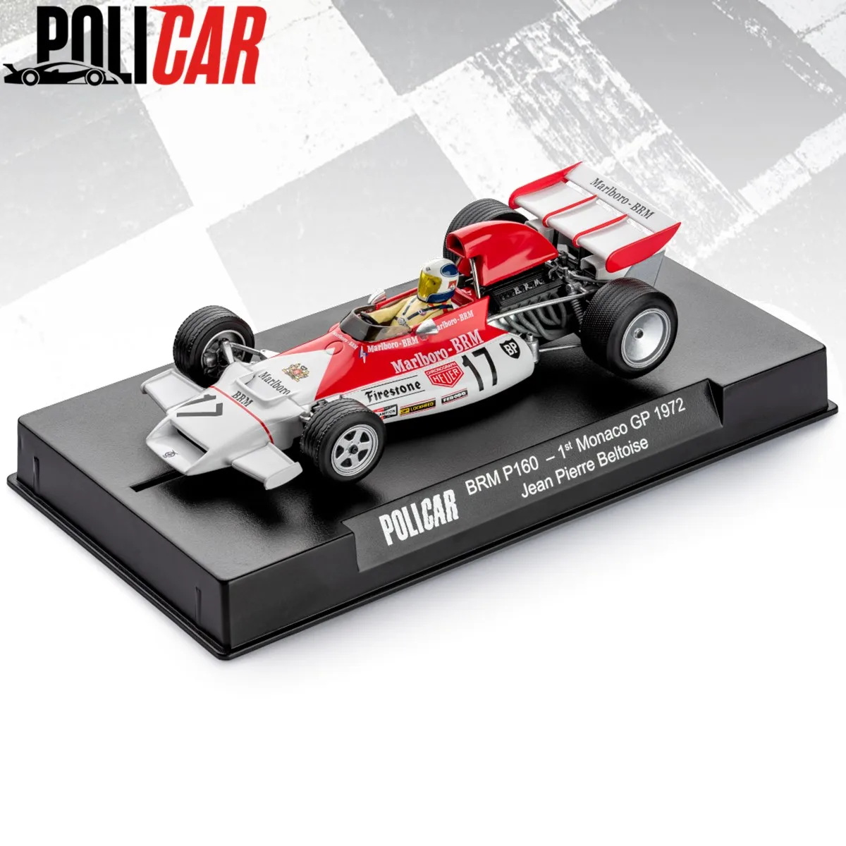 Polyar Автомобильный разъем polyar 1:32 CAR08b BRM P160 - #17 1-й GP 1972 ...