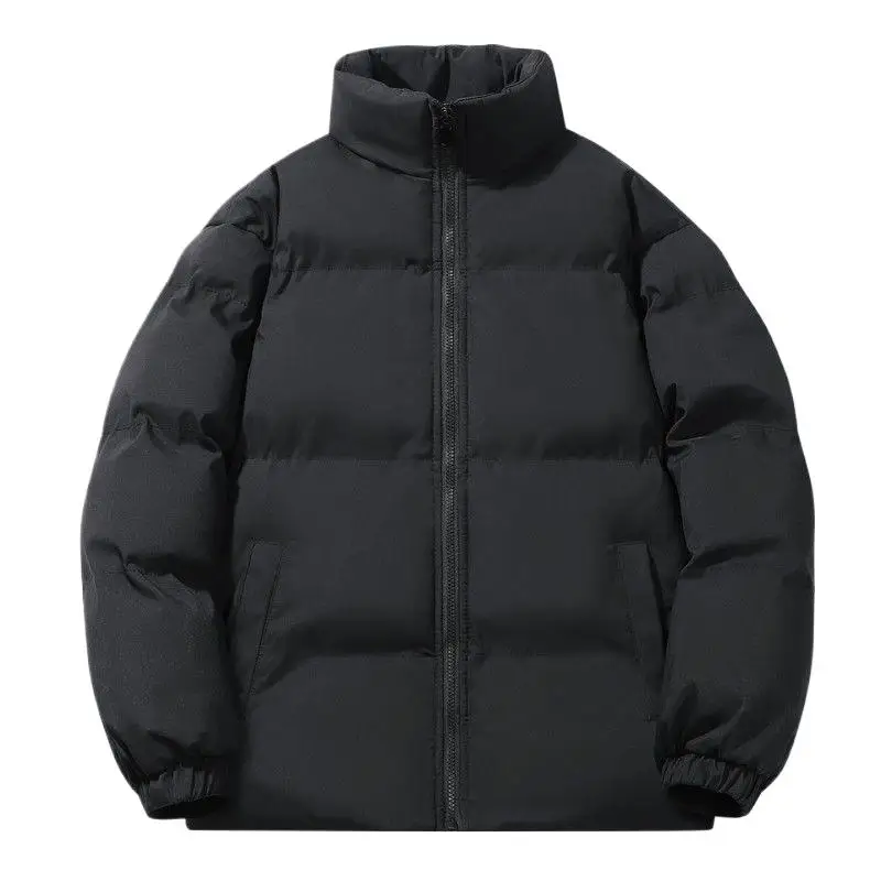 Thick Cotton Pad Winter Jacket Men Parka Puffy Coats Warm Daily Jumper Outwear Waterproof Quilted Jaqueta 4xl 5xl Stand Collar