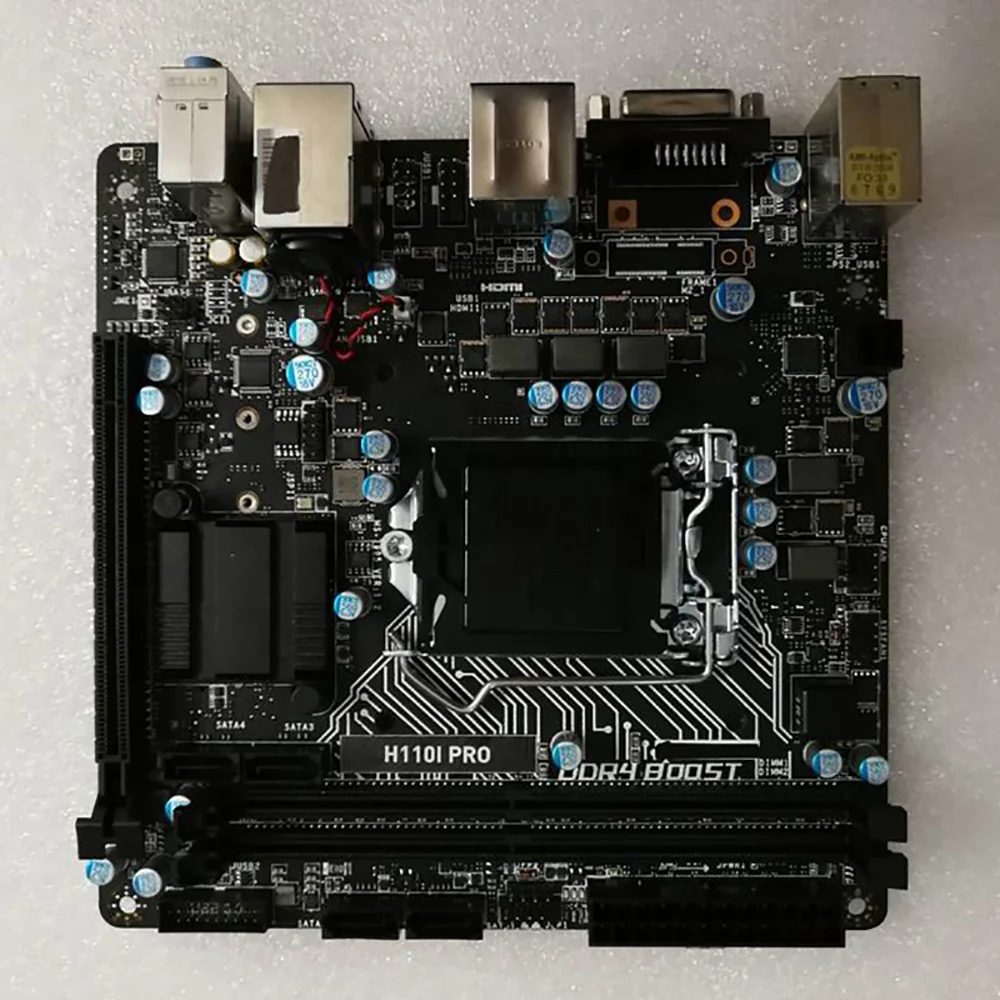Для H110I PRO для Msi LGA1151 DDR4 32 Гб PCI-E3.0 M.2 SATA3 USB2.0/3 1 Mini-ITX настольная материнская плата |