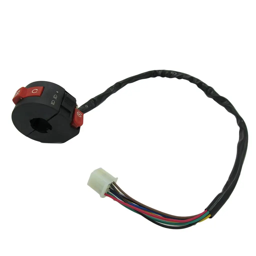 

3-Function Left Handlebar Switch 7 wire for 50 70 110 125cc ATV Wheeler