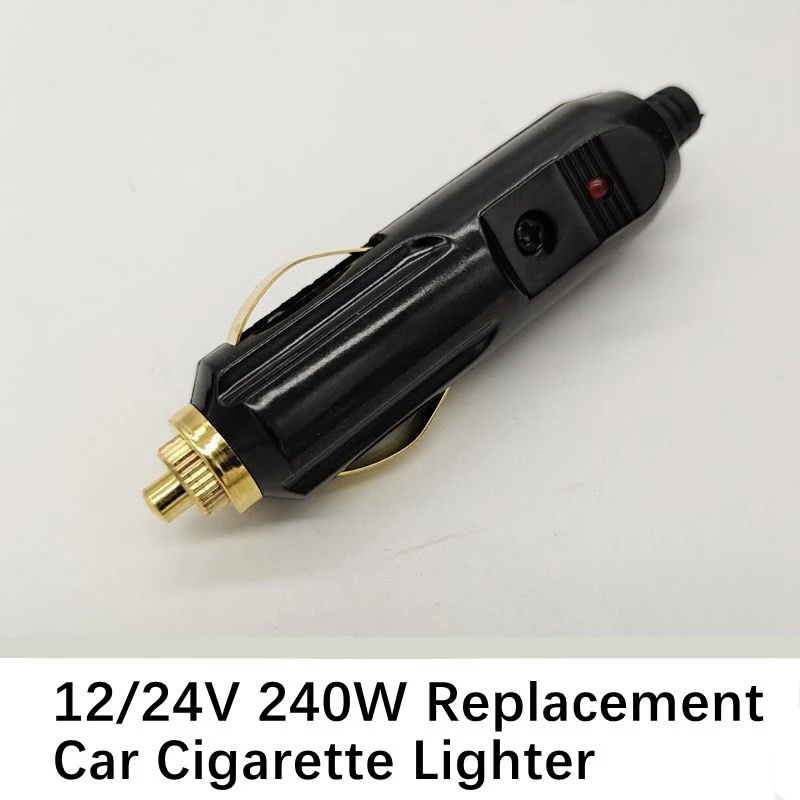 

Аксессуары для мотоциклов, новый 12/24 В, 240 Вт, 20 А, 12 В, 24 В, сменный автомобильный прикуриватель, вилка питания, адаптер постоянного тока, зарядное устройство