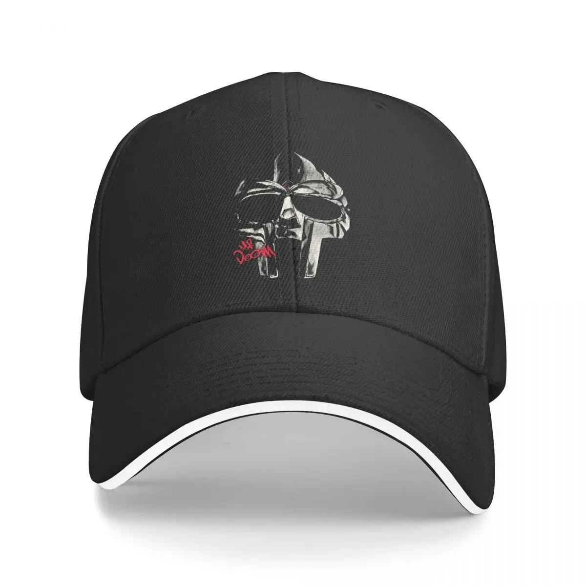 Бейсболки винтажные Mf Doom металлическая маска для лица Casquette унисекс спортивные