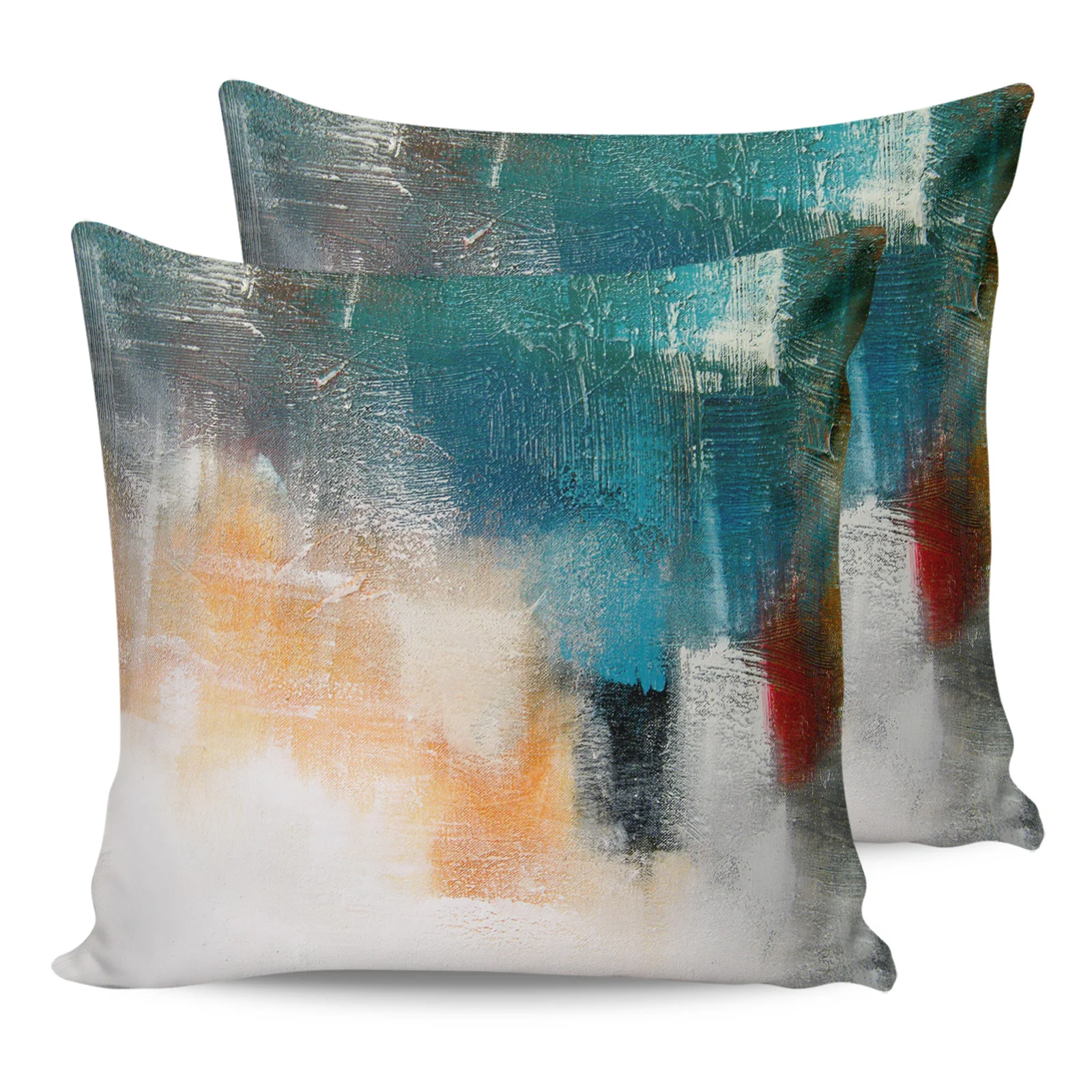 

2PC Pillowcase Paint Graffiti Sofa Cushion Cover Bedding Dakimakura Pillow Cover For Bed House Home Decorative Pillow Cases