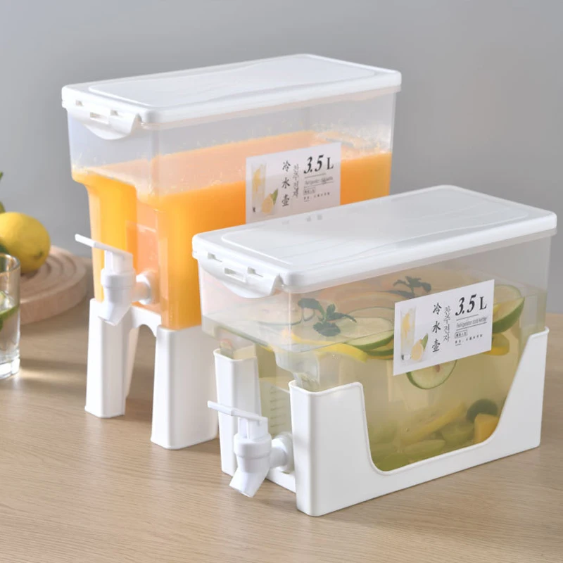 

Small Manual Water Kettle Whistle Lemonade Tap Water Dispenser Jug Beverage Gallon Cold Summer Food Grade Drink Spigot Daily Use