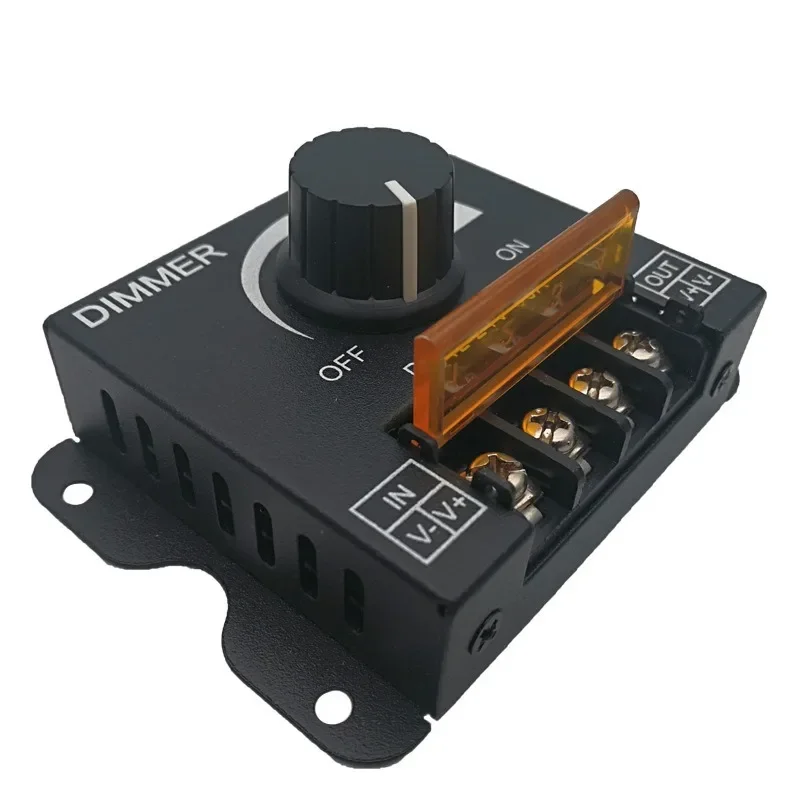 

1Pc DC12V-24V LED Dimmer 30A 360W Adjustable Strip for Single Color 5050/3528 Lighting Accessories Dimmers Led Dimmer 24