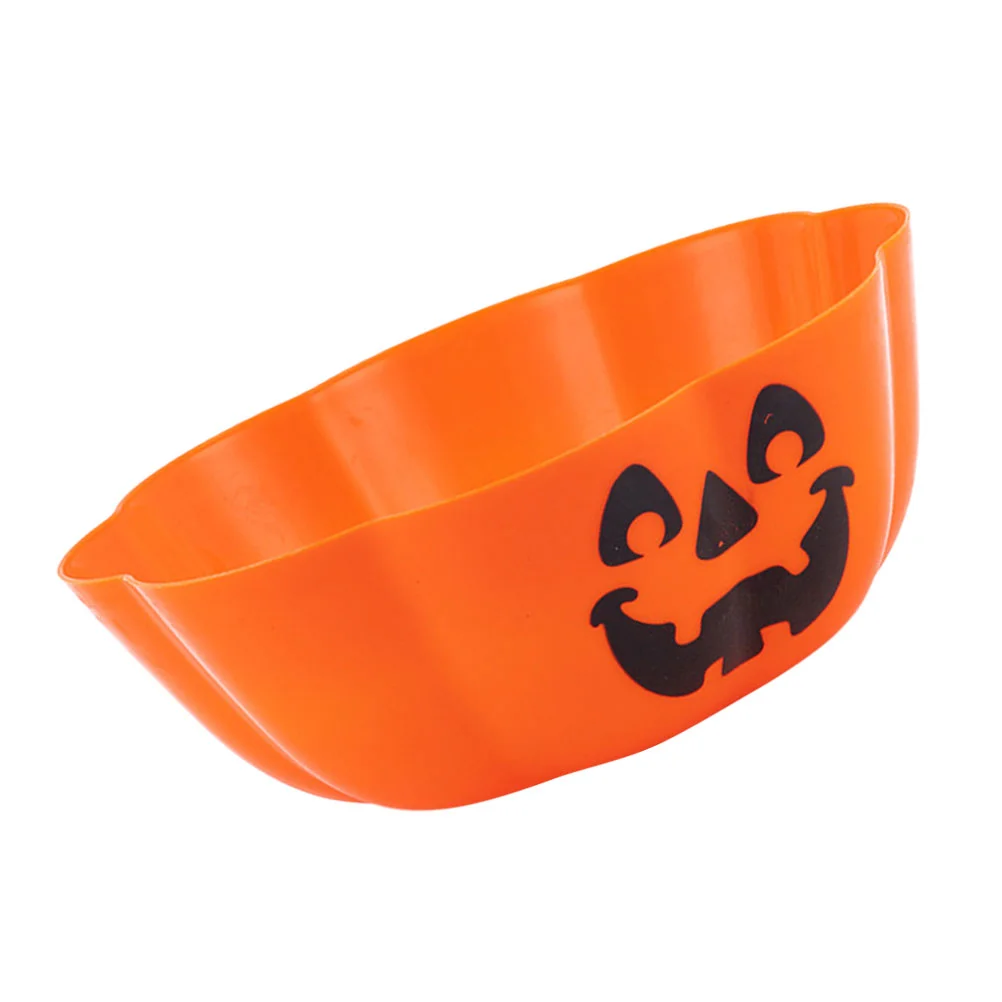 

Bowlbowls Pumpkin Pasta Fruit Salad Glass Candy Party Serving Appetizer Treat Snack Dish Soup Tableware Trick Shape Lampor