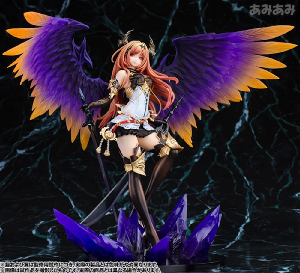

Аниме Rage of Bahamut-Темный ангел Оливия 1/8 полная экшн-фигурка из ПВХ игровая Статуя Коллекционная модель детские игрушки кукла подарки