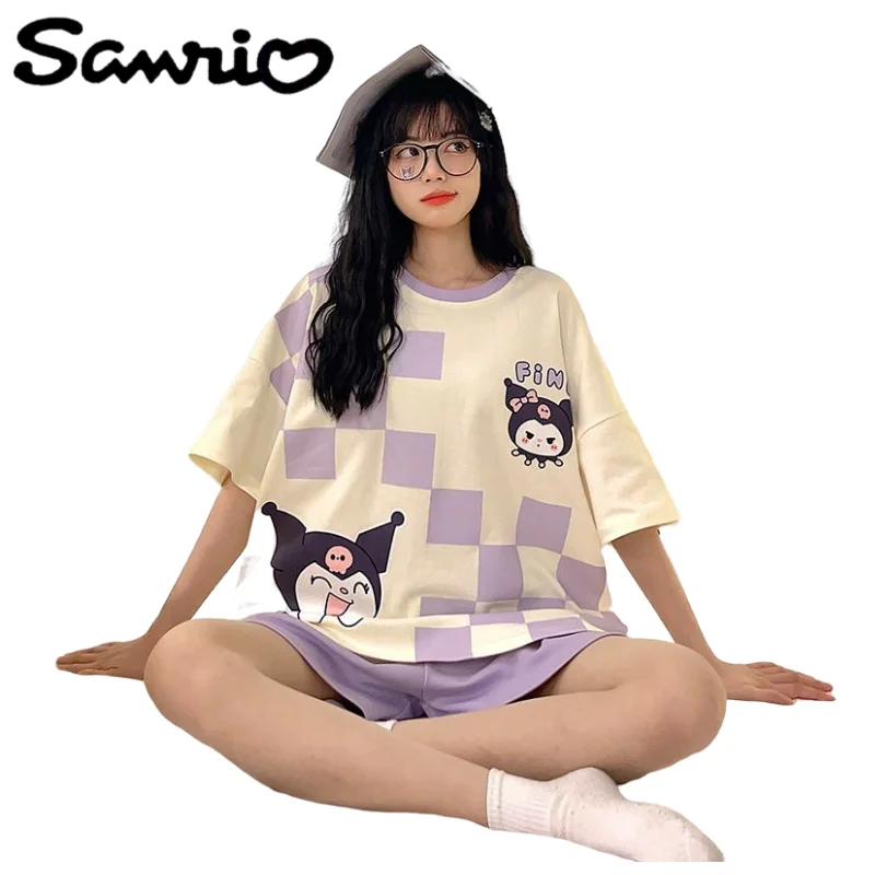 

Sanrio new animation peripheral cartoon picture Kawaii Kulomi pajamas cute ins sexy shorts home service creative gift wholesale