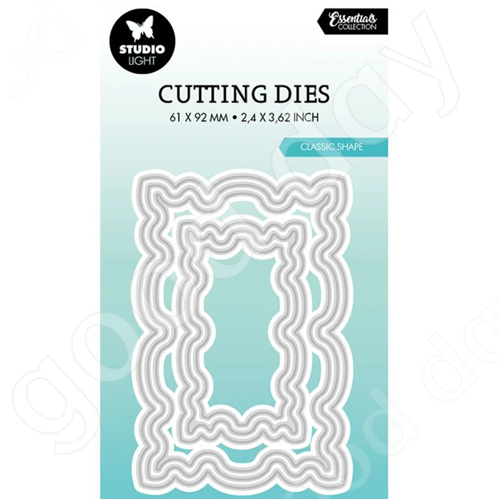 

New Arrival Classic Nested Shape Metal Cutting Dies Scrapbook Diary Decoration Embossing Template Diy Greeting Card Handmade