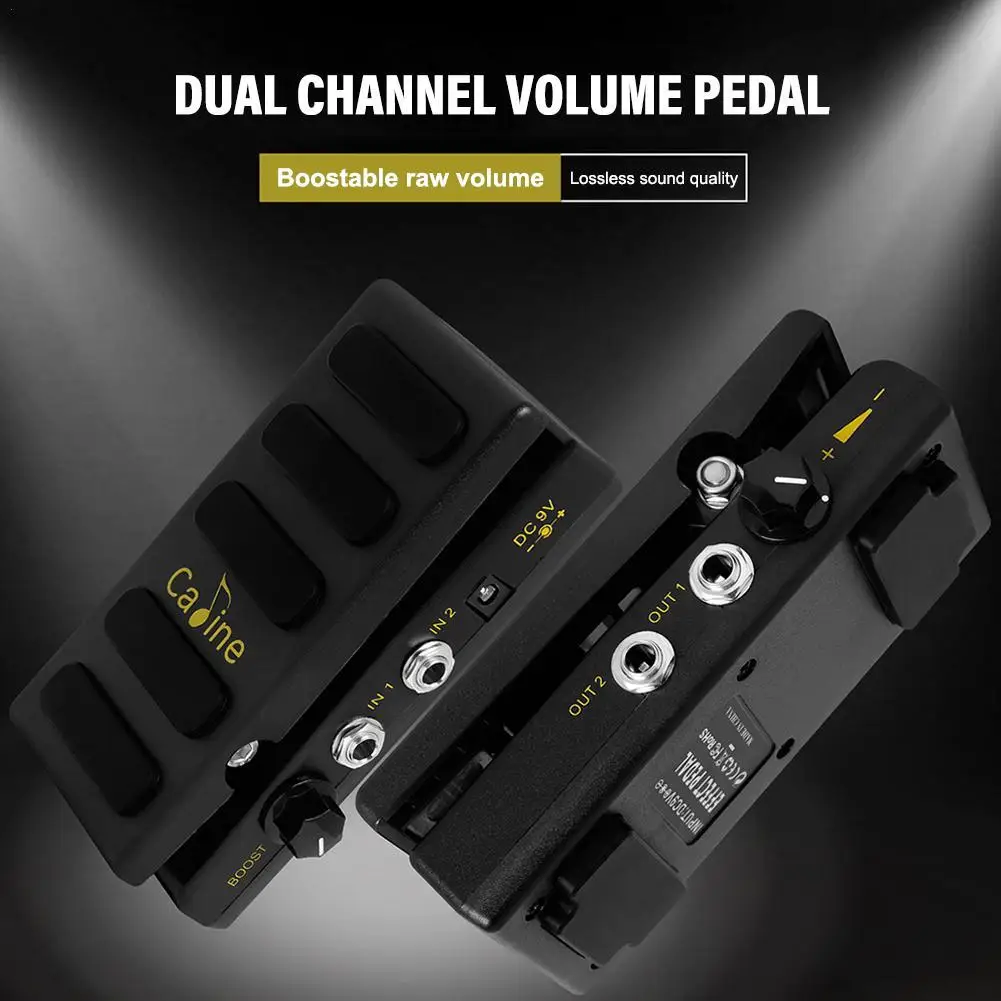 

CP-31P Volume Pedal With Boost Function Guitar Effect Pedal Vol Pedal Dual Channel Volume Guitar Pedal Guitar Accessories Parts