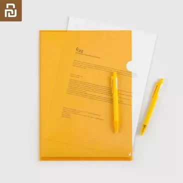 

Новинка Youpin Fizz l-образный набор прозрачных файлов-10 шт. водонепроницаемая поверхность толстый PP материал
