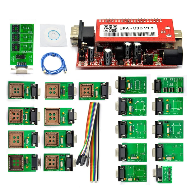 

UPA-USB V1.3 Main Unit ECU Chip Tunning UPA USB with 1.3 Eeprom Adapter ECU Programmer