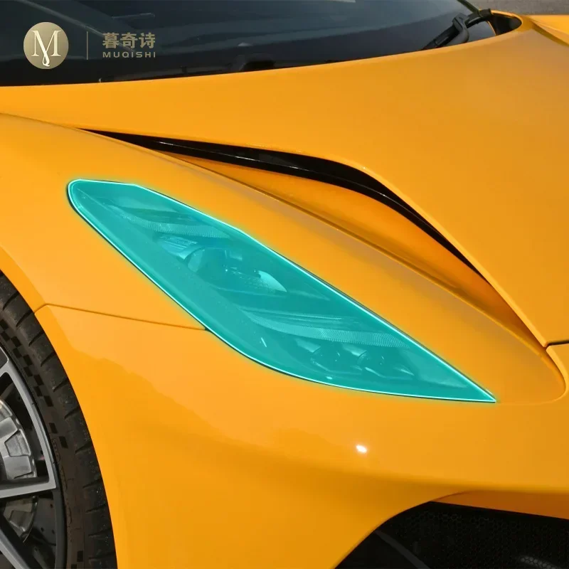 Для Lotus Emira 2022-2024 внешнее украшение автомобиля PPF защита фар ремонтная пленка ТПУ