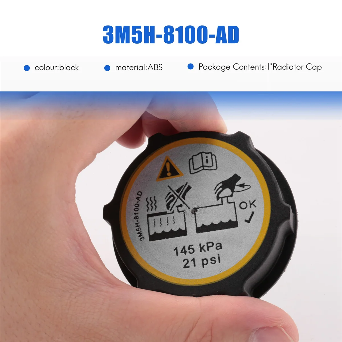 Крышка бака/радиатора для Ford/Focus/Fiesta/C-Max/Mondeo/Transit 1301104 3M5H-8100-AD