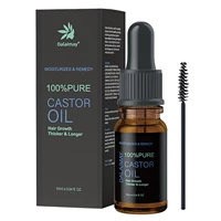 10ml natural pure castor oil eyelashes growth serum hairtreatment eyebrow fast growth essential oil makeup eyelash enhancer