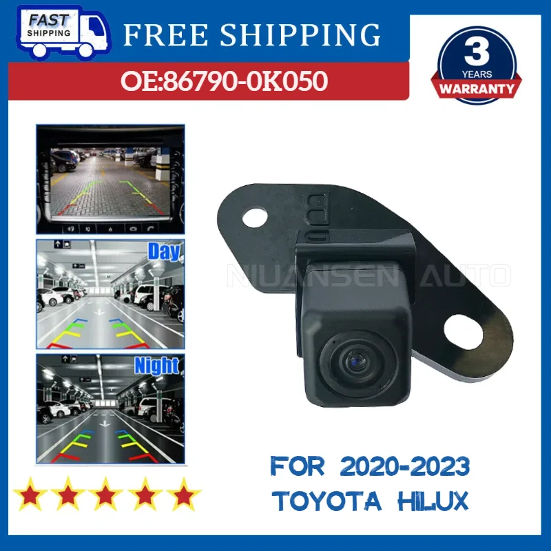 

86790-0K050 Новая резервная парковочная камера заднего вида для Toyota Hilux 2020 2021 2022 867900 К050