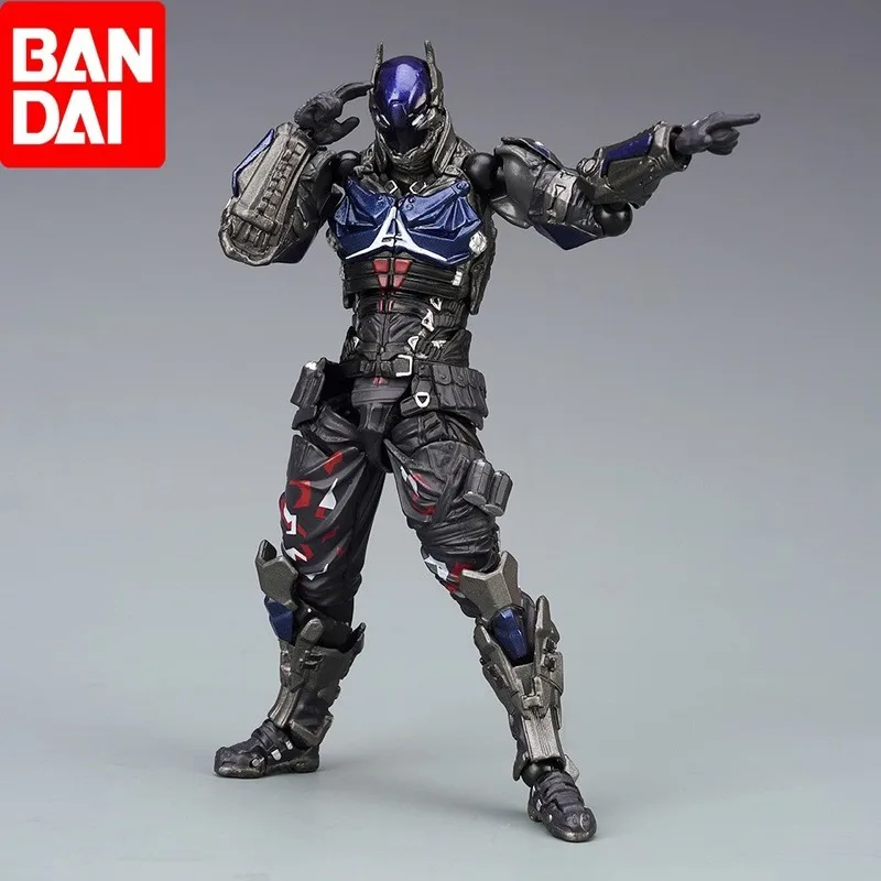

17cm Action Figure Amazing Yamaguchi Doll Batman: Arkham Knight Pvc Bat Collection Movable Dc Batman Figurine Model Toys Gifts